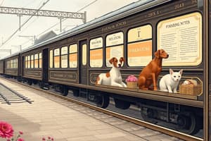 Railway Animal Booking Regulations