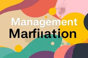 Definitions of Management