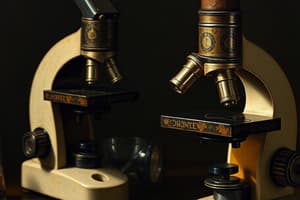 Microscope Parts and Functions Quiz