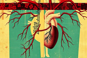 Cardiovascular System - Lecture 11