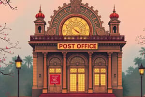 Indian Post Office Act, 1898 Overview