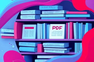 PDF Repository Overview