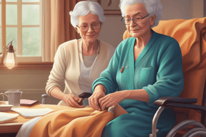 Introduction to Geriatrics Course Outline