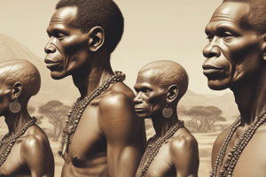 Models for Human Evolution: Out of Africa vs. Multi-regional Continuity