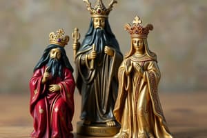 Manmade Gods and Catholic Icons Quiz