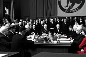 2.1.2. Paris Peace Conference: Post-WWII Treaties