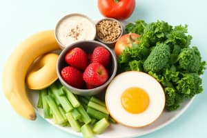 Nutrición y ejercicio para una vida sana