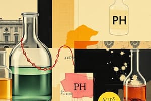 Chemical Properties of Acids and Bases