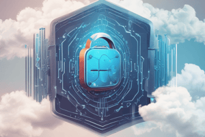 Cloud Security and Authentication Quiz