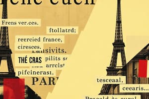 French Language Basics Quiz