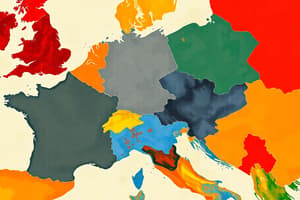 Geographical Regions of Europe