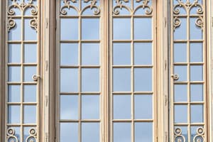 Window Framing Terminology Quiz