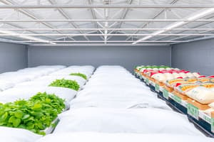 Refrigeration in Agriculture