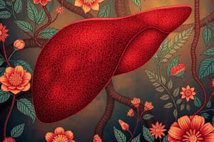 Liver Metabolism Quiz