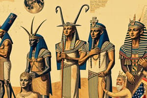 Ancient Egyptian Religion: Beliefs and Deities