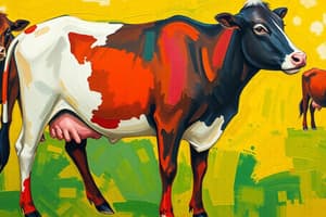 Bovins: Reproduction, Nutrition et Entretien