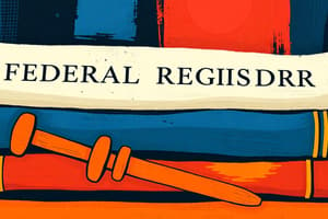 Navigating Federal Regulations Online