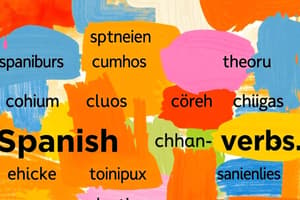 Conjugación de Verbos en Español