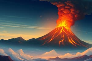 Les dangers des éruptions volcaniques