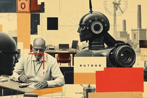 Automation, Work and The Achievement Gap