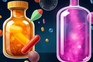 Pharmacology Drug Classifications