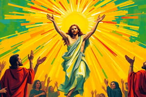 The Ascension of Jesus - Quiz