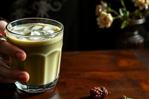 Iced Matcha Tea Latte Recipe