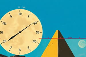 Physics Concepts: SI Units and Motion