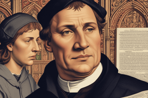 Martin Luther's 95 Theses Impact on Christianity