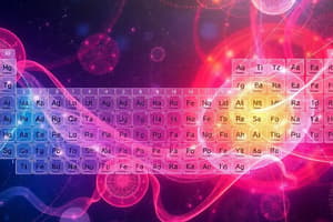 Introduction to the Periodic Table