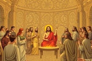 Jesus' Trial and Arrest