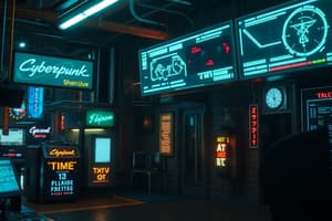 Cyberpunk Origins and Society