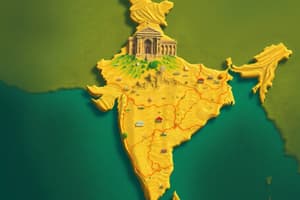 India - Size and Location Quiz