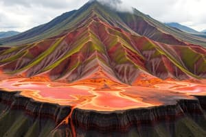 Geothermal Gradients and Volcanism