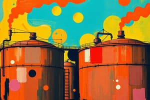 Slop Oil Storage Tanks M-145 and M-144