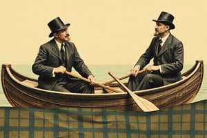 A Foray For Cheese - Three Men in a Boat