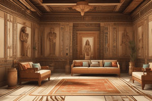 History of Interior Design: Ancient Egypt