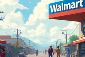 The Walmart Effect on Communities