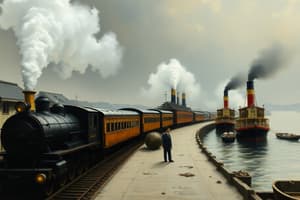 Transportation Revolution: Steamboats, Canals & Railroads