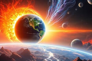 Origin of Sun, Planets & Earth History