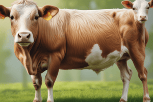 Genetic Improvement in Livestock and Artificial Insemination Quiz