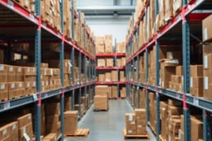 Inventory Management Methods Quiz