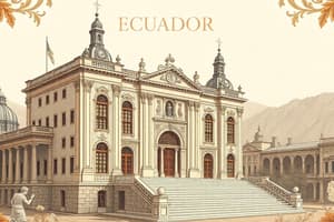 Cartas Constitucionales del Ecuador