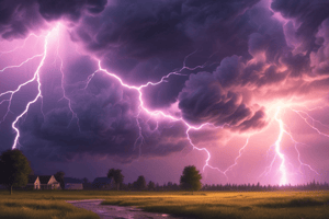 Thunderstorm Basics Quiz