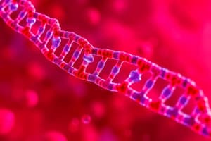 Cell Activity: Gene Expression and DNA