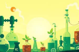 Green Chemistry Metrics Overview