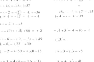 Algebra Inequalities Quiz