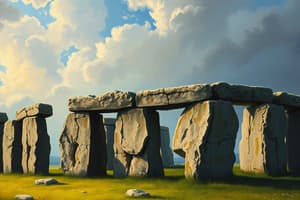 Neolithic Era and Stonehenge