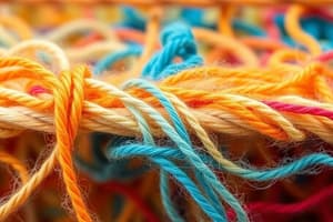 Understanding Yarns and Spinning Processes