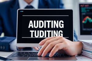 Auditing Trends and Techniques